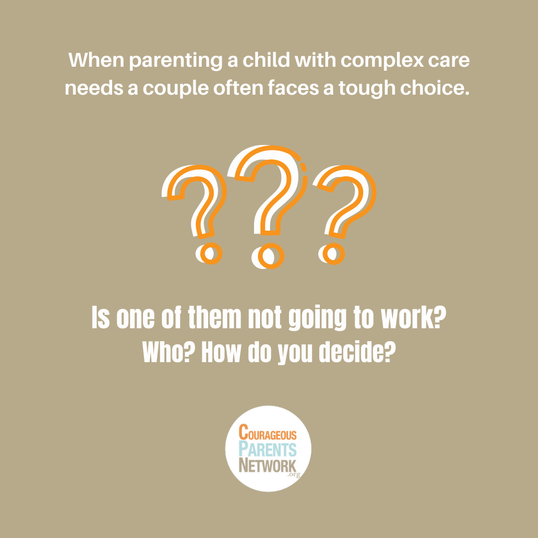 Which Parent Is Not Going To Work?